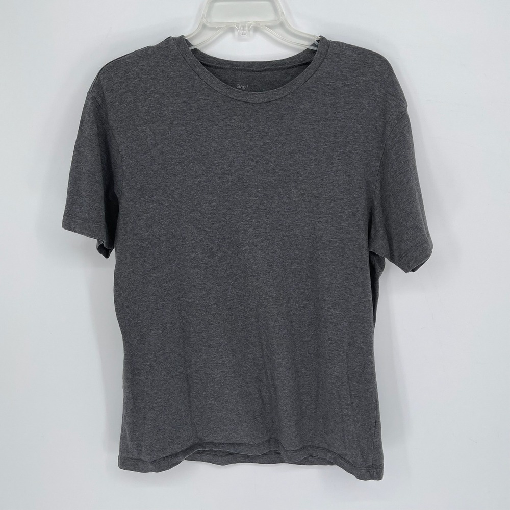 Gap‎ Men's Gray Short Sleeve Crewneck T-Shirt Size Large